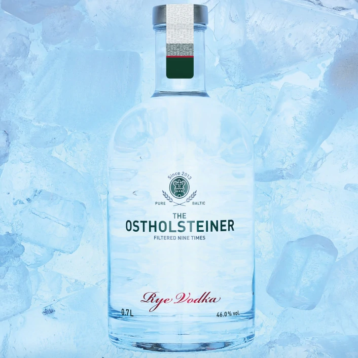 THE OSTHOLSTEINER Rye Vodka auf Eis